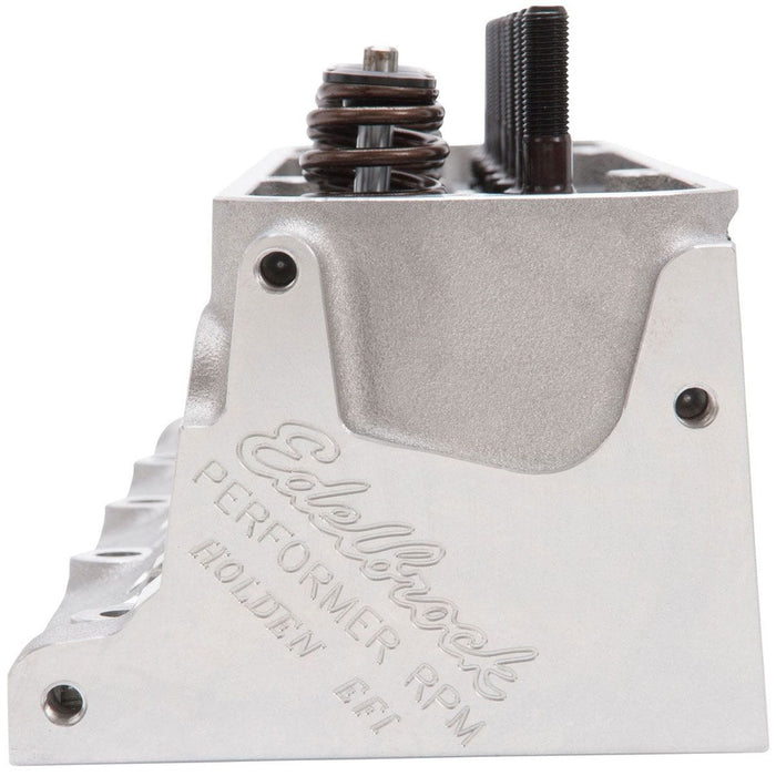 EDELBROCK VN EFI style with Injector notch, 195cc intake port, suit Hyd roller Performer RPM Aluminium Cylinder Head - Holden V8 ED61385 Autofit