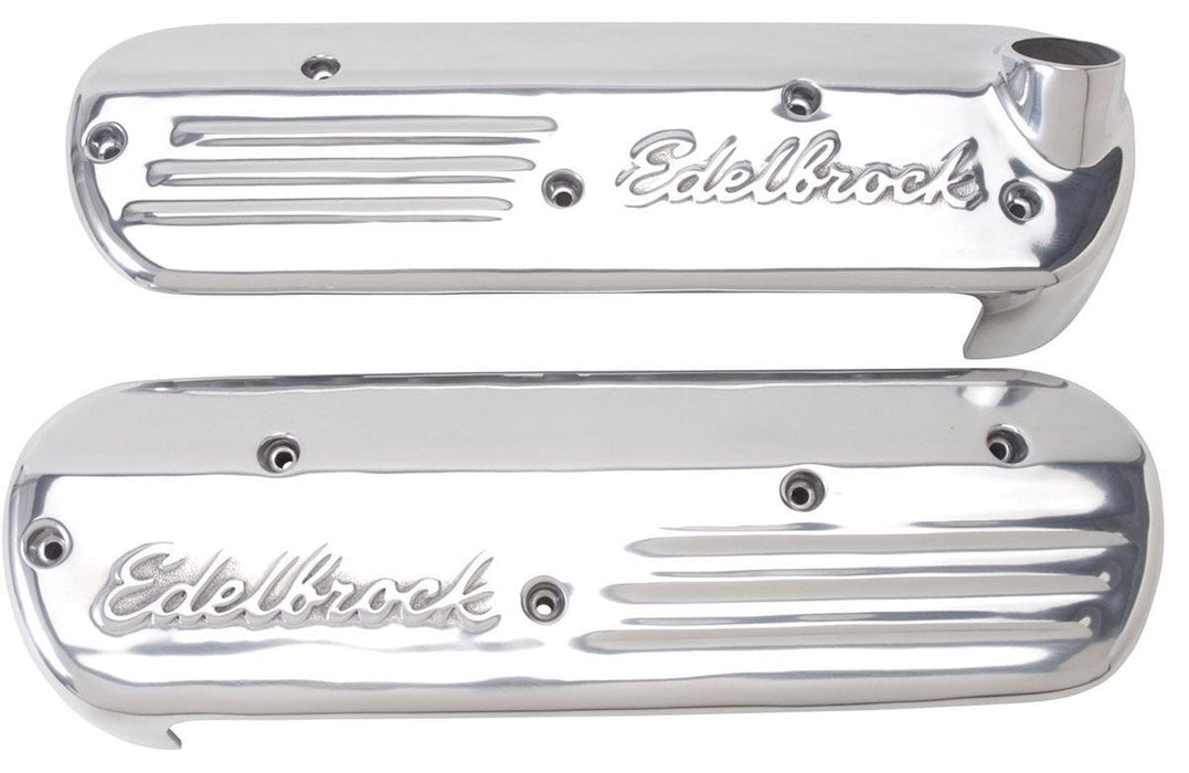 EDELBROCK With Polished Finish Coil Covers for LS Series Engines ED41181 Autofit
