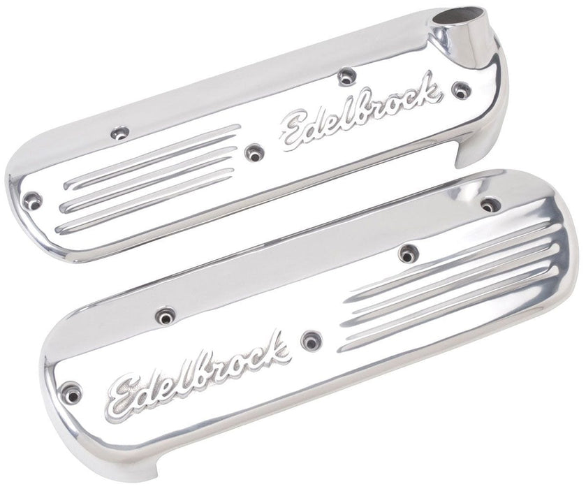 EDELBROCK With Polished Finish Coil Covers for LS Series Engines ED41181 Autofit