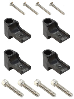 EL Use With SK-471, SK-472, SK-473 & SK-474 Separators (4-Piece) Horizontal Separator Fitting Kit - Black ELESFK-2BK Autofit