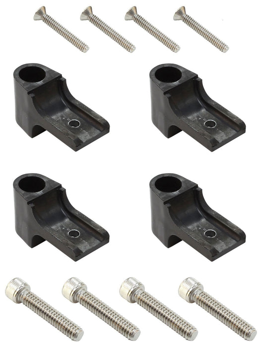 EL Use With SK-471, SK-472, SK-473 & SK-474 Separators (4-Piece) Horizontal Separator Fitting Kit - Black ELESFK-2BK Autofit