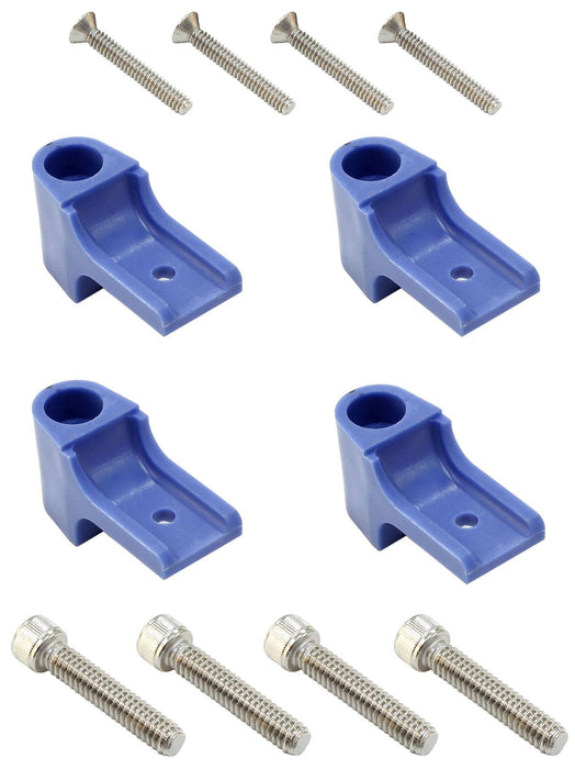 EL Use With SK-471, SK-472, SK-473 & SK-474 Separators (4-Piece) Horizontal Separator Fitting Kit - Blue ELESFK-2BL Autofit
