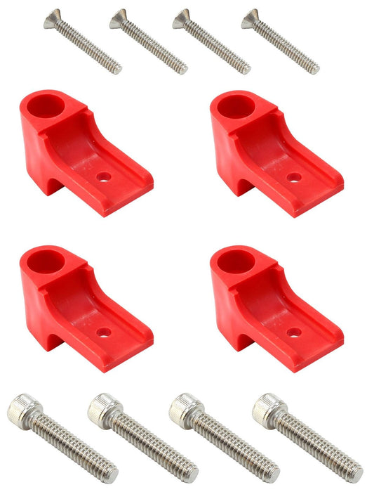 EL Use With SK-471, SK-472, SK-473 & SK-474 Separators (4-Piece) Horizontal Separator Fitting Kit - Red ELESFK-2R Autofit