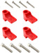 EL Use With SK-471, SK-472, SK-473 & SK-474 Separators (4-Piece) Horizontal Separator Fitting Kit - Red ELESFK-2R Autofit