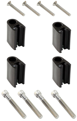 EL Use With SK-471, SK-472, SK-473 & SK-474 Separators (4-Piece) Vertical Separator Fitting Kit - Black ELESFK-4BK Autofit
