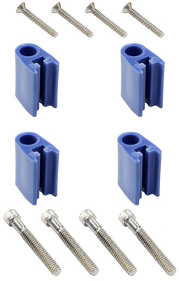 EL Use With SK-471, SK-472, SK-473 & SK-474 Separators (4-Piece) Vertical Separator Fitting Kit - Blue ELESFK-4BL Autofit