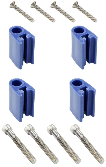 EL Use With SK-471, SK-472, SK-473 & SK-474 Separators (4-Piece) Vertical Separator Fitting Kit - Blue ELESFK-4BL Autofit