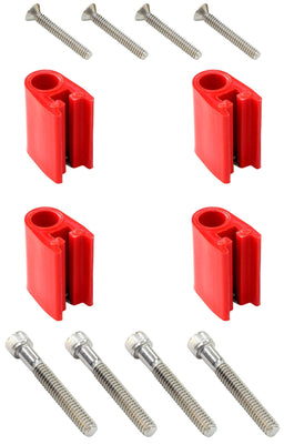 EL Use With SK-471, SK-472, SK-473 & SK-474 Separators (4-Piece) Vertical Separator Fitting Kit - Red ELESFK-4R Autofit
