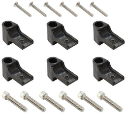EL Use With SK-471, SK-472, SK-473 & SK-474 Separators (6-Piece) Horizontal Separator Fitting Kit - Black ELESFK-1BK Autofit