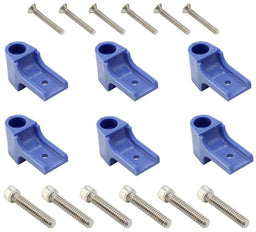 EL Use With SK-471, SK-472, SK-473 & SK-474 Separators (6-Piece) Horizontal Separator Fitting Kit - Blue ELESFK-1BL Autofit