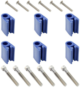EL Use With SK-471, SK-472, SK-473 & SK-474 Separators (6-Piece) Vertical Separator Fitting Kit - Blue ELESFK-3BL Autofit