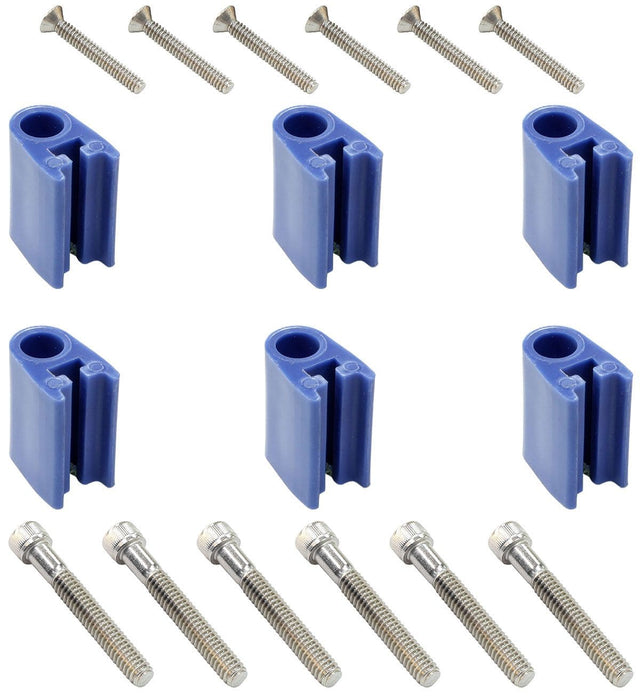 EL Use With SK-471, SK-472, SK-473 & SK-474 Separators (6-Piece) Vertical Separator Fitting Kit - Blue ELESFK-3BL Autofit