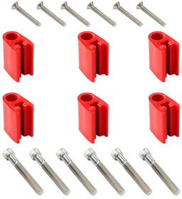 EL Use With SK-471, SK-472, SK-473 & SK-474 Separators (6-Piece) Vertical Separator Fitting Kit - Red ELESFK-3R Autofit