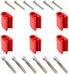 EL Use With SK-471, SK-472, SK-473 & SK-474 Separators (6-Piece) Vertical Separator Fitting Kit - Red ELESFK-3R Autofit