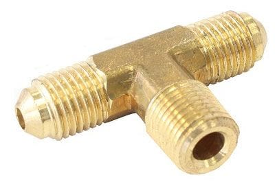 ENDERLE 1/8" NPT To -3AN Brass T Fitting EN245-3 Autofit