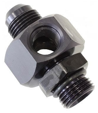 ENDERLE -8AN Bulkhead to -8AN Flare with x2 -6AN Returns Pump Inlet Fitting EN841-8-8B Autofit