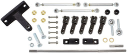 ENDERLE Suit BB Chev With Dual 4150 Sideways Mount Carburettor Tunnel Ram Linkage Kit EN71-102 Autofit