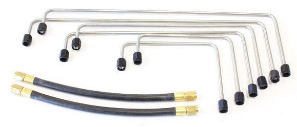 ENDERLE Suit Big & Ugly Injector Hat Stainless Steel Top Nozzle Line Set EN4031.BAU Autofit