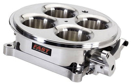 FAST Polished 4150 Style, 1375 CFM, With TPS & IAC Billet 4BBL Throttle Body FAST307603P Autofit