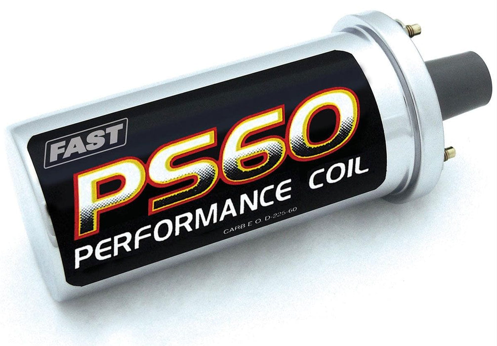 FAST Round Canister Style, Nickle Plated Finish PS60 Ignition Coil FAST730-0060 Autofit