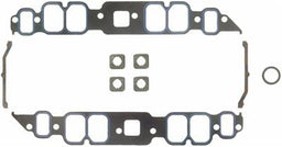 FELPRO Suit BB Chev 454-502 Gen IV-V-VI H.O Rectangle Port(Exc EFI) Marine Printoseal Intake Manifold Gasket Set FE17341 Autofit