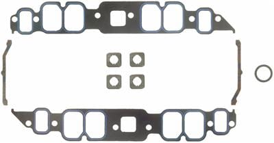 FELPRO Suit BB Chev 454-502 Gen IV-V-VI H.O Rectangle Port(Exc EFI) Marine Printoseal Intake Manifold Gasket Set FE17341 Autofit