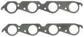 FELPRO Suit BB Chev Large Race Port 2.13" Round Perforated Steel Exhaust Gasket Set FE1412 Autofit