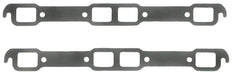 FELPRO Suit BB Chrysler 361-440 Wedge 1.84" x 1.33" Perforated Steel Exhaust Gasket Set FE1414 Autofit