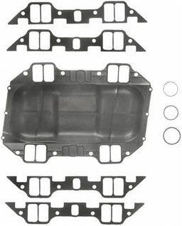 FELPRO Suit Big Block Chrysler 361-400 1.23" x 2.27" (.015") Embossed Steel & Composite Intake Manifold Gasket Set FE1214 Autofit