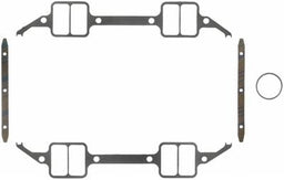 FELPRO Suit Chrysler 413-426, Max Wedge 1.34" x 2.63" (.060") Printoseal Intake Manifold Gasket Set FE1218 Autofit