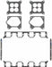 FELPRO Suit Chrysler 426 Hemi 1964-71 Intake Manifold Gasket Set FEMS90007 Autofit