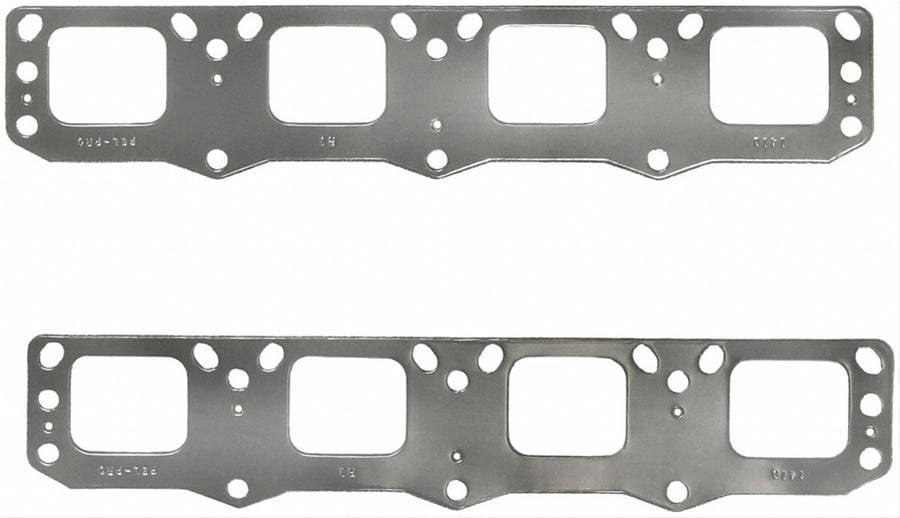 FELPRO Suit Chrysler & KB Hemi Nitro & Alky 2.50" x 1.80" Perforated Steel Exhaust Gasket Set FE1418 Autofit