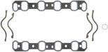 FELPRO Suit Ford 302-351C 2V Heads 1.50" x 2.12" (.060") Printoseal Intake Manifold Gasket Set FE1240 Autofit