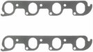 FELPRO Suit Ford 302-351C 2V Heads 1.56" x 1.98" Perforated Steel Exhaust Gasket Set FE1430 Autofit