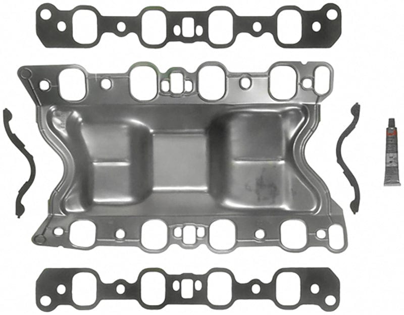 FELPRO Suit Ford 302-351C 2V Intake Manifold Tub/Pan Gasket Set FEMS96010 Autofit