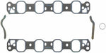 FELPRO Suit Ford 302 Boss 4V Heads 1.88" x 2.65" (.060") Printoseal Intake Manifold Gasket Set FE1248 Autofit