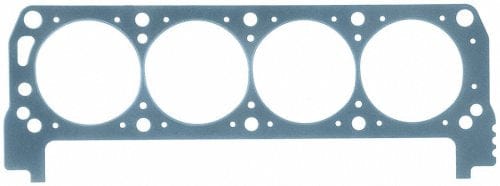FELPRO Suit Ford 302 SVO-351W SVO, RH., Smaller Valve Pockets Than FE1023, 4 Steel Pre-Flattened O-Ring Head Gasket FE1031R Autofit