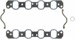 FELPRO Suit Ford 351C 4V Heads 1.88" x 2.65" (.060") Printoseal Intake Manifold Gasket Set FE1228 Autofit