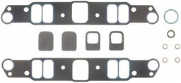 FELPRO Suit Pontiac 326-455 2.20" x 1.18" (.060") Printoseal Intake Manifold Gasket Set FE1233 Autofit