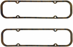 FELPRO Suit Pontiac V8 265-455, 1955-81 Cork/Rubber Valve Cover Gaskets FEVS50005C Autofit