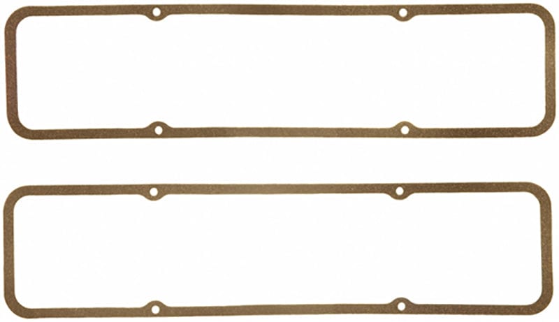 FELPRO Suit SB Chev 1955-85 Cork/Rubber Valve Cover Gaskets FEVS50265C Autofit