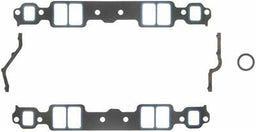 FELPRO Suit SB Chev 262-400, No Exhaust Crossover 1.28" x 2.09" (.060") Printoseal Intake Manifold Gasket Set FE1205 Autofit