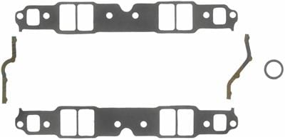 FELPRO Suit SB Chev 262-400, No Exhaust Crossover 1.38" x 2.28" (.120) Composite Intake Manifold Gasket Set FE1267 Autofit
