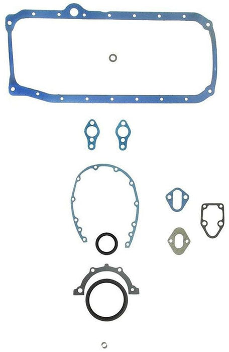 FELPRO Suit SB Chev 305-350 1-Piece Main, Non Plastic Timing Cover, Standard Marine Gasket Conversion Set FE17125 Autofit