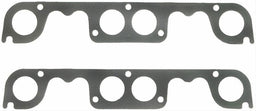 FELPRO Suit SB Chev Brodix 18° Spread Port 1.81" Round Perforated Steel Exhaust Gasket Set FE1409 Autofit