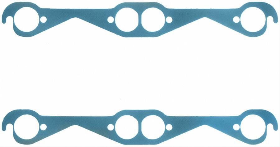 FELPRO Suit SB Chev Round Port 1.59" Round Perforated Steel Exhaust Gasket Set FE1426 Autofit