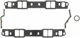FELPRO Suit SB Chev, Trim To Fit 1.25" x 1.90" to 1.40" x 2.30" x .120", No Composite Intake Manifold Gasket Set FE1245 Autofit