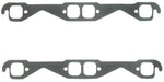 FELPRO Suit SB Chev Vortec 1.50" x 1.50" Perforated Steel Exhaust Gasket Set FE1404 Autofit