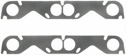 FELPRO Suit SB Chev With Hooker Headers 1.81" Round Perforated Steel Exhaust Gasket Set FE1407 Autofit
