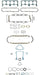 FELPRO Suit SB Chrysler 273-318 Full Gasket Set FEFS8553PT-9 Autofit